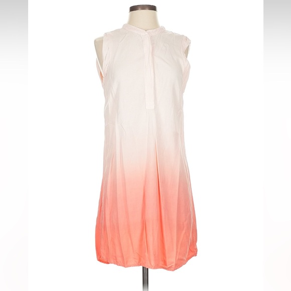 Splendid Dresses & Skirts - Splendid White to Coral Ombre Mini Dress